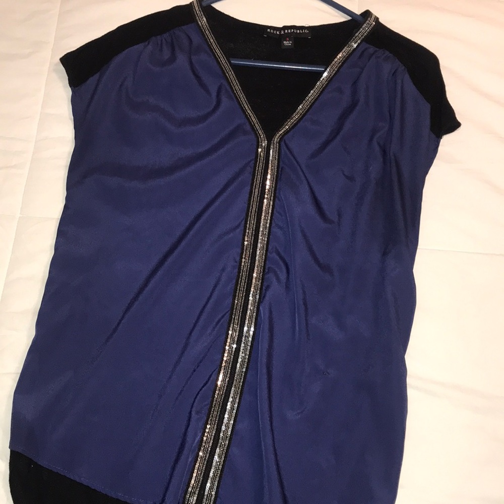 Blue blouse